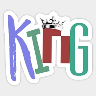 KING Sticker